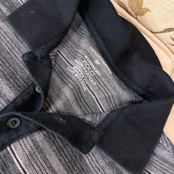 Mens/ American Eagle Shirt Black Grey sliver - Picture 2 of 2